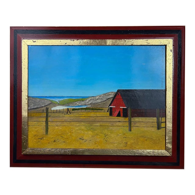 Abbots Lagoon, Original Oil Painting, John Klock, 2021 For Sale
