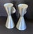 A very cool pair of 1950s double cone spun aluminum sconces by Litecraft. Both sconces feature their original labels and...