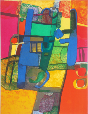 Maurice Esteve, Printemps, Lithograph