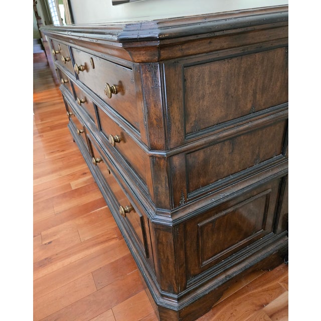 Marge Carson Marge Carson Verona Dresser With Marble Top For Sale - Image 4 of 6