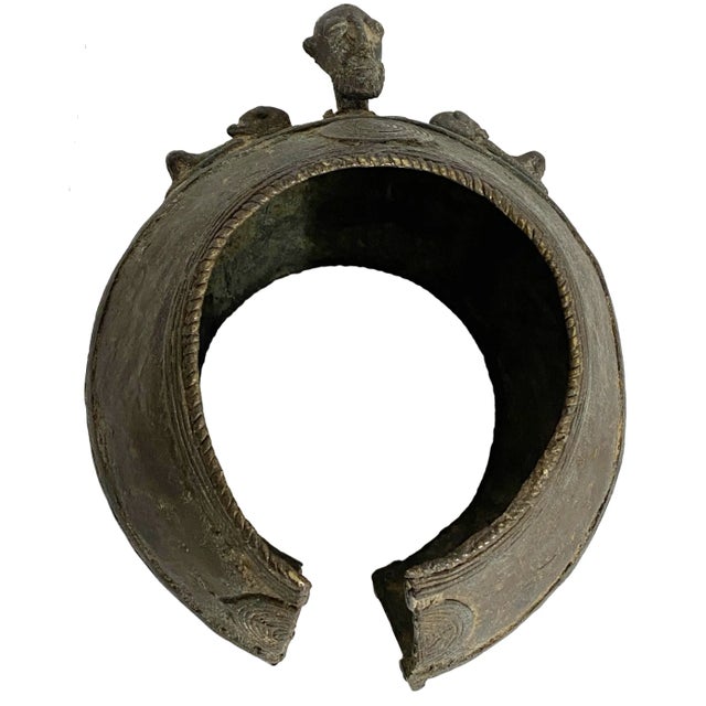 Bronze Currency Bracelet Gan Burkina Faso with Ancestors For Sale - Image 9 of 11
