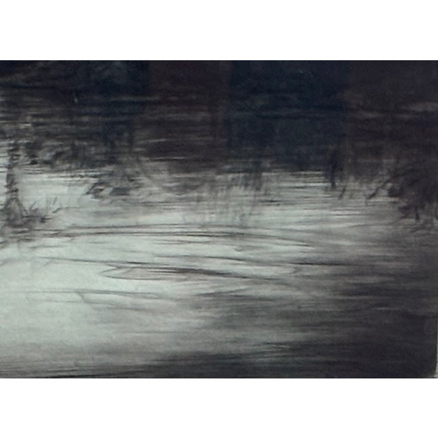 Black Charles William Cain, Orientalist - Tigris Night (Ezra's Tomb), Ca 1935- Free Shipping For Sale - Image 8 of 13