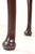 Vintage 35 In. Round Mahogany Side Accent Table For Sale - Image 9 of 10