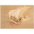 1970s Showa Era Large Japanese Printed Silk Scroll "Lobster Boat" For Sale - Image 10 of 10
