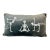 1990s Vintage Boho Chic Skelton Yoga Lumbar Decorative Halloween Pillow, Feather-Down For Sale
