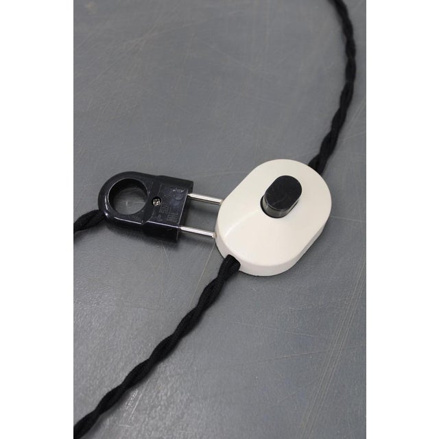 Vintage Czechoslovak Floor Lamp in Brass with Milky Glass Shades, 1970s For Sale - Image 10 of 13