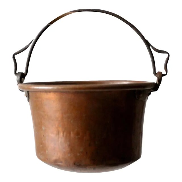 Antique Copper Hearth Pot For Sale - Image 12 of 12