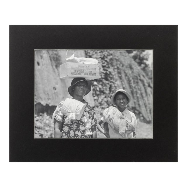 Marion Post Wolcott "2 Women ..." Silver Print For Sale