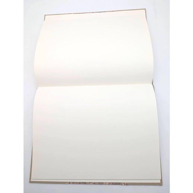 1980s Florentine Blank Hardbound Books, a Pair For Sale - Image 9 of 11