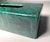 Wood Vintage Handcrafted/Painted Faux Malachite Tissue Box For Sale - Image 7 of 9