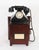 This is a rare vintage GPO desktop or wall cradle fire emergency telephone 164 in black Bakelite together with a...