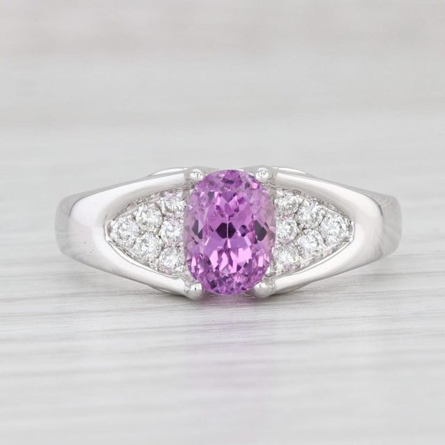 Gemstone Information: - Natural Kunzite - Total Carats - 1.51ct (5.3 x 7.3 mm) Cut - Oval Brilliant Color - Pink The...