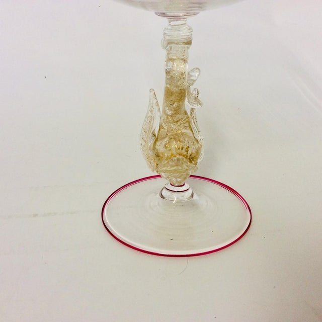 Murano Blown Glass Centerpiece, 1980s For Sale - Image 6 of 7