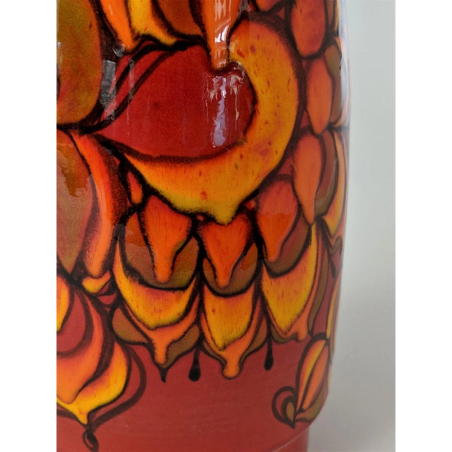 1980s Contemporary Poole Delphis Ceramic Vase For Sale - Image 9 of 11