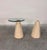 Modernist Side Tables by La Rosa Milano in Travertine and Brass, 1970s For Sale In Tampa - Image 6 of 13