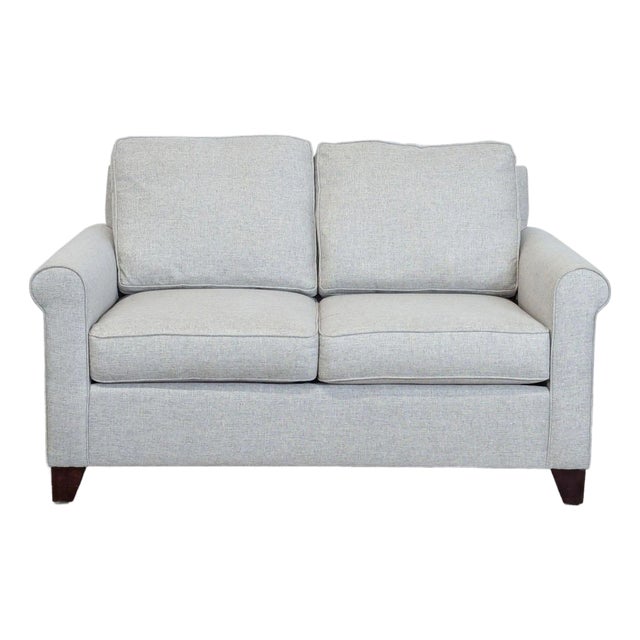 Pottery Barn Cameron Roll Arm Loveseat For Sale