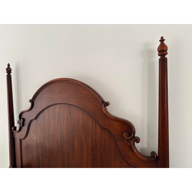 Brown 1980s Lexington King Bed Designer Amazing For Sale - Image 8 of 11