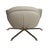 B&b Italia Radar Lounge Chair by James Irvine White Leather Swivel Lounger Italy For Sale - Image 14 of 17