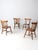 Vintage Dearborn Co Farmhouse Dining Chairs Set of 4 For Sale - Image 9 of 18