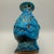 Brutalist Fat Lava Blue Turquoise Ceramic Vase by Charles Cart, Vallauris, France, 1960s For Sale - Image 12 of 15