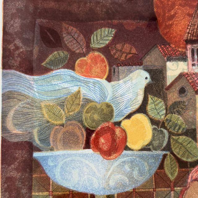 2003 Alvar Suñol Munoz-Ramos, Embossed Lithograph, Signed and Numbered Print, 16/250, "Maternitat, Naturi 1 Pau" For Sale - Image 4 of 14
