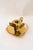 Gold Vintage Art Deco Candleholder with Matchbox Holder, 1920s For Sale - Image 8 of 10