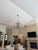 Cream Large Spanish Revival Style Forged Iron Twelve-Light Chandelier For Sale - Image 8 of 8