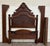 This is an absolutely stunning antique high-back Victorian Eastlake Monumental full-size bed, dating to the late 1800s....