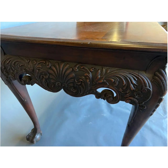 Very Fine 19th Century Mahogany Console Table Stamped Gillows For Sale - Image 10 of 15