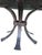 Brutalist Wrought Iron Round Coffee Table with Bronzed Cast Top, Europe, 1970s For Sale - Image 4 of 8