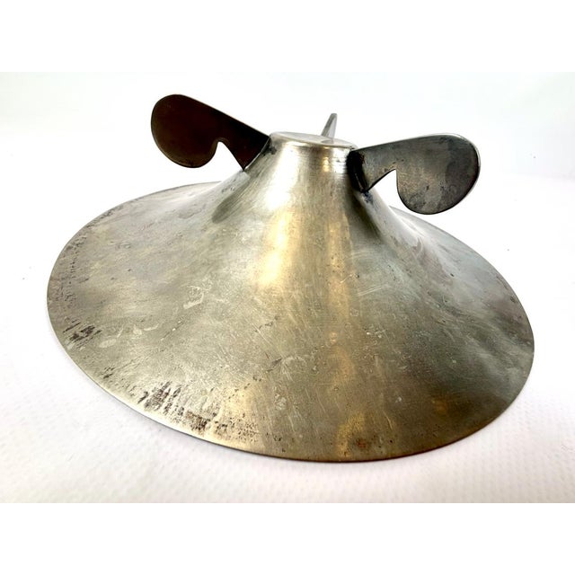 Metal Vintage Bauhaus Silver-Plated Bowl, 1930s For Sale - Image 7 of 12