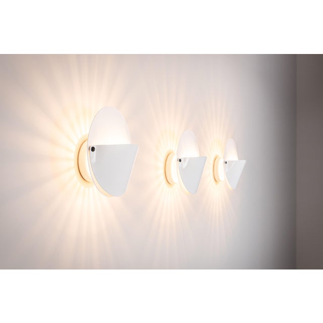 Flos Giovi Wall Lamps by Achille Castiglioni for Flos, 1982, Set of 3 For Sale - Image 4 of 16
