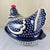 Contemporary Polish Pottery Hen Shaped Covered Baker by Zaklady Boleslawiec For Sale - Image 3 of 13