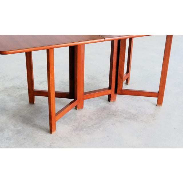 Vintage Swedish Dining Table, 1960s For Sale - Image 10 of 11