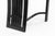 Set of 8 Liberty Postmodern Black Lacquered High Dining Chairs With Knoll Fabric For Sale - Image 9 of 10