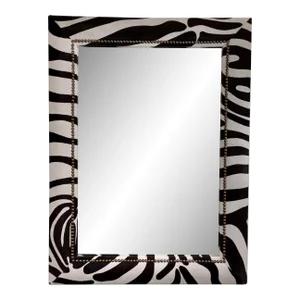 Mirror Image Co. Modern Zebra Wall Mirror