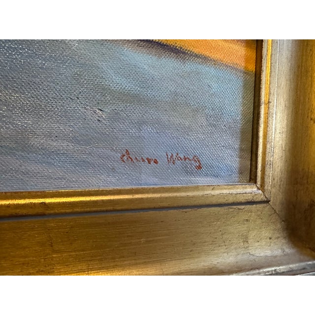 Contemporary Original Painting of City Farmer's Market For Sale - Image 4 of 9