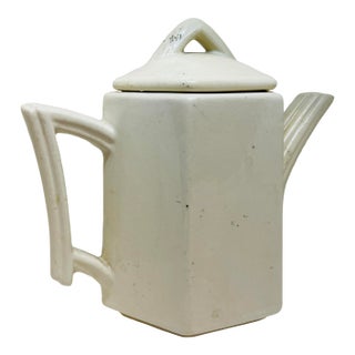 1940 McCoy Hexagonal Teapot For Sale