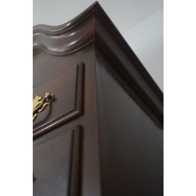 Drexel Heritage 18th C. Mahogany Highboy For Sale - Image 13 of 18