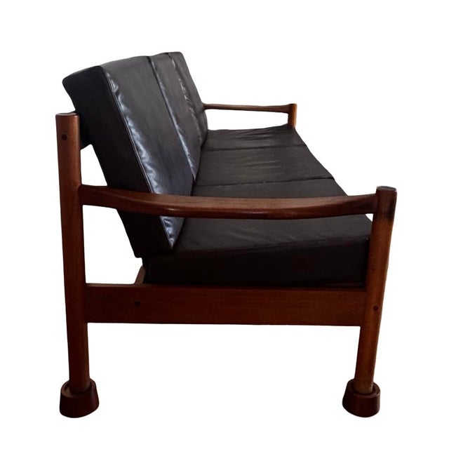 Mid-Century Modern 1960s Authentic Danish Modern Teak Sofa by Tarm Stole & Møbelfabrik, Denmark For Sale - Image 3 of 11