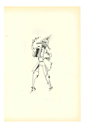 Bruno Capacci, Composition of Diodora, Original Lithograph, 1950s