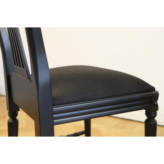 Gustavian (Swedish) Swedish Gustavian Chairs, 1960s, Set of 2 For Sale - Image 3 of 8