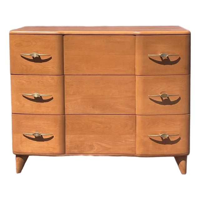 Fully-Refinished Mid Century Heywood Wakefield Smallboy For Sale