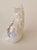 Hollywood Regency Fenton Cat Hand Painted by Smith, Hearts & Flowers For Sale - Image 3 of 11