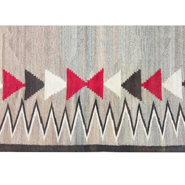Native American Early 20th Century Navajo Rug For Sale - Image 3 of 15