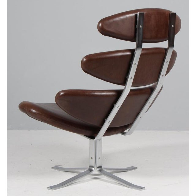 Set of Lounge Chair and Ottoman by Poul M. Volther For Sale - Image 12 of 13