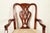 Wood Baker Furniture Georgian Carved Mahogany Dining Chairs, Set of Six For Sale - Image 7 of 15