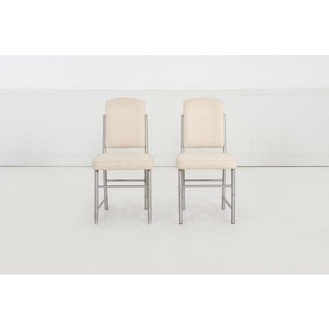 Pair of Warren McArthur Side Chairs 1930c. For Sale - Image 4 of 14