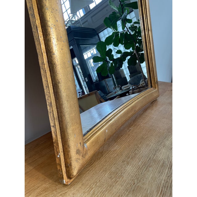 Danish Gilded Wall Mirror C. 1960's For Sale - Image 17 of 18
