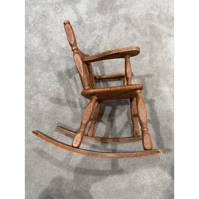 Vintage Child’s Rocker For Sale - Image 4 of 5